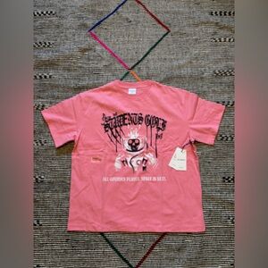 NWT Students Golf "all courses played" tee men's Sz L